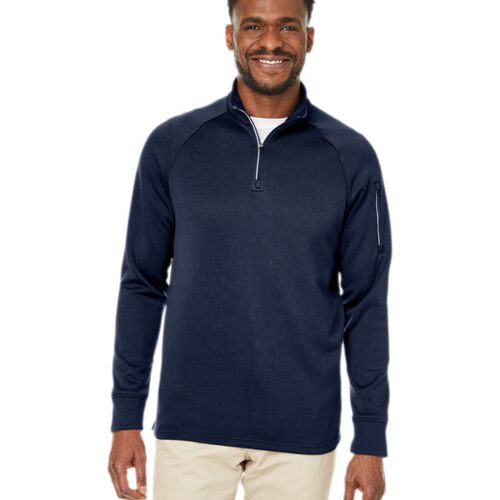 Unisex Fusion ChromaSoft™ Fleece Quarter-Zip Thumbnail