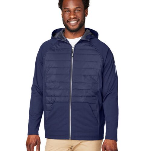 Unisex Techno Lite Hybrid Hooded Jacket Thumbnail