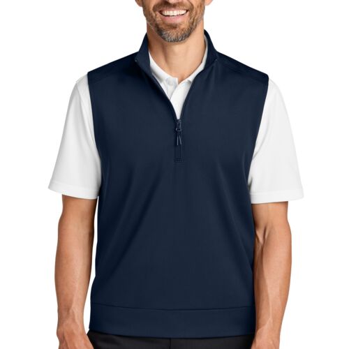 C Free ® Double Knit 1/4 Zip Vest Thumbnail